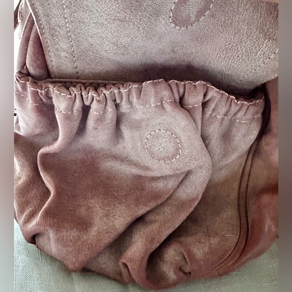 🔥👜 Junior Drake Dusty Rose Leather Bag -- this bag understood the assignment💅 - Picture 14 of 16